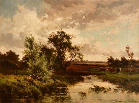 Landscape with Cows