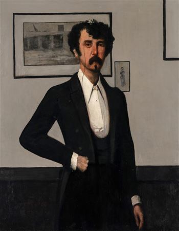 Portrait of James Abbott McNeill Whistler, 1871