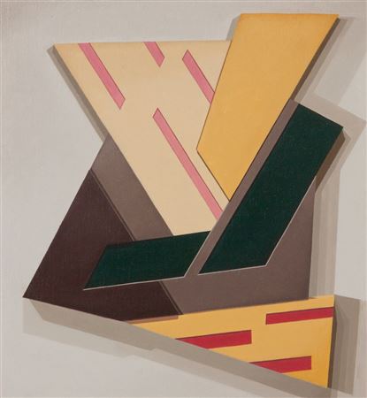 Frank Stella Felszetyn III 1971, 1974