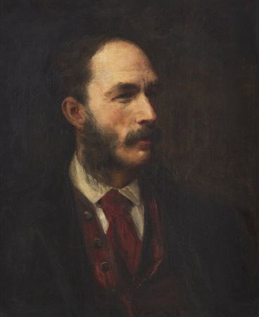 Portrait of Robert Sturgis in Profile, 1879