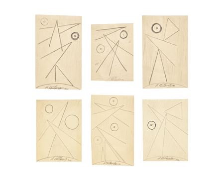 Two Sets of Three Works: Abstraction (6)