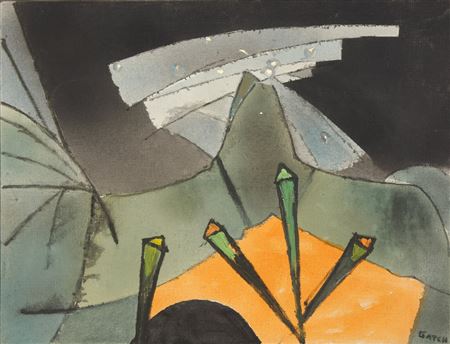 Praying Mountain by Lee Gatch Jr - Auction record, sale price, and art valuation. Compare with similar artists and explore comparable artworks.