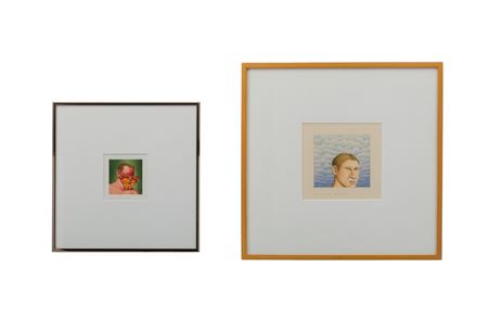 Calanthe, 1980 and Weeping for the Sky, 1980 (a pair of works), 1980