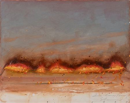 Fire Line (Noon), 1991