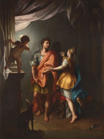 L'Invention de la Peinture (Dibutade Faisant le Portrait de son Amant)