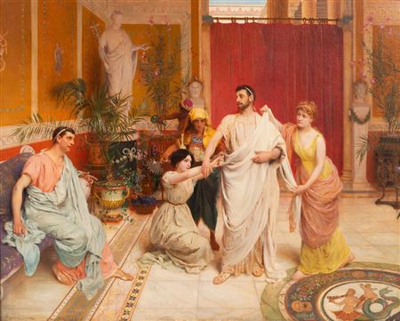 In the Dressing Room, 1902
