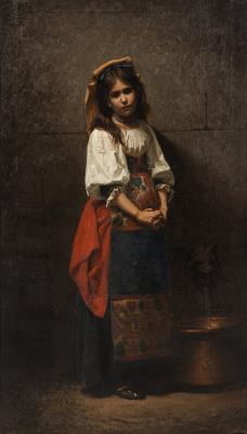 L'Italienne (At the Fountain)