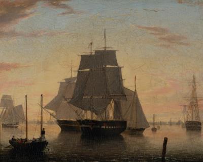 Twilight, Boston Harbor