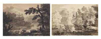 Sailing down the River; together with Standing at the bend