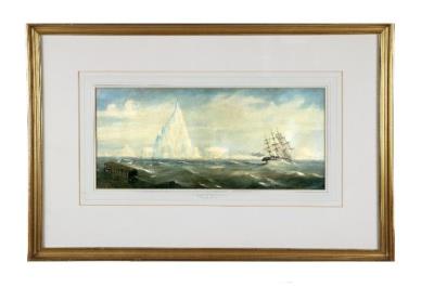 H.M. Erebus in the Ice Flows by Richmond Markes - Auction record, sale price, and art valuation. Compare with similar artists and explore comparable artworks.