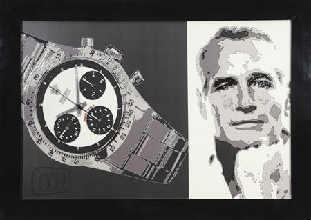 Paul Newman and Daytona 2010 by OLLL - Auction record, sale price, and art valuation. Compare with similar artists and explore comparable artworks.
