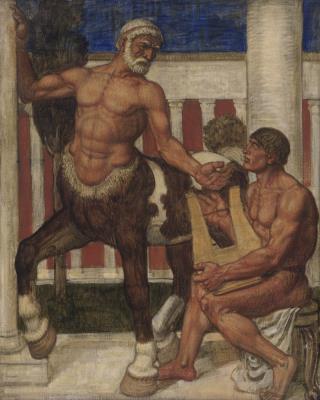 Arkadia: Centaur and Lyre Player