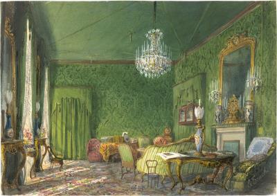 Room of Empress Alexandra Fyodorovna in the Villa Avigdor
