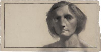 Portrait of the Wife Katharina Hammer