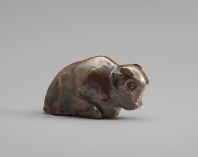 Small Bison by Lou Albert-Lasard - Auction record, sale price, and art valuation. Compare with similar artists and explore comparable artworks.