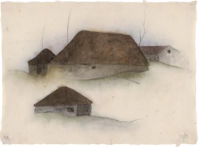 Farmhouses by Erich Borchert - Auction record, sale price, and art valuation. Compare with similar artists and explore comparable artworks.
