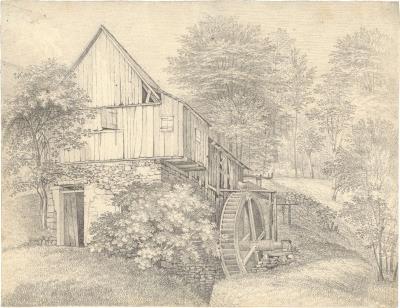 Forest scene with watermill by Ferdinand Olivier - Auction record, sale price, and art valuation. Compare with similar artists and explore comparable artworks.