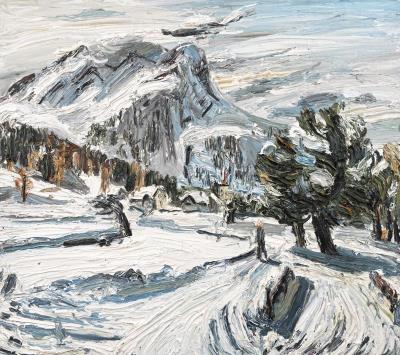 Winter sun (Engadin) by Christopher Lehmpfuhl - Auction record, sale price, and art valuation. Compare with similar artists and explore comparable artworks.