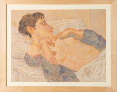 Sample artwork by Filippo Albertoni (1930 - 2011), known for painting - View similar artists and auction records