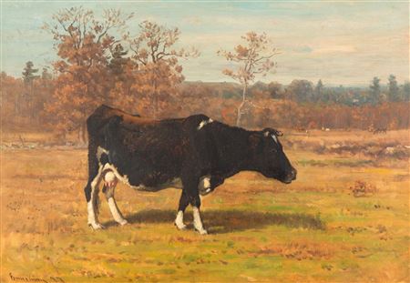 Pastoral Scene with Cow