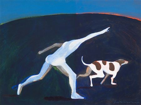 Man and Dog, #9