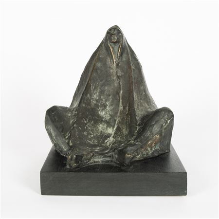 Seated Woman with Shawl/Mujer sentada con rebozo, 1960/65