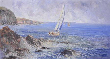 Sample artwork by William Bill Offord (Born 1944), known for painting - View similar artists and auction records