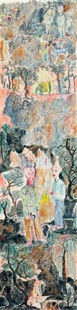 Figure with Landscape
