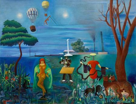 Sample artwork by Josef Hlinomaz (1914 - 1978), known for painting - View similar artists and auction records