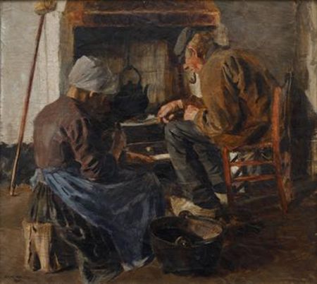 Preparing Lunch by Rudolf Kremlicka - Auction record, sale price, and art valuation. Compare with similar artists and explore comparable artworks.