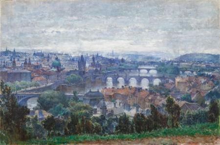 Sample artwork by Oldrich Blazicek (1887 - 1953), known for painting - View similar artists and auction records