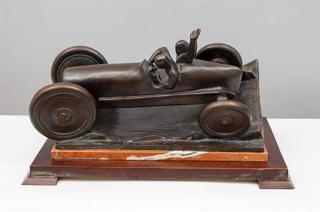 Racing Car by Otakar Svec - Auction record, sale price, and art valuation. Compare with similar artists and explore comparable artworks.
