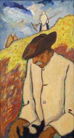 Sample artwork by Milos Alexander Bazovsky (1899 - 1968), known for painting - View similar artists and auction records