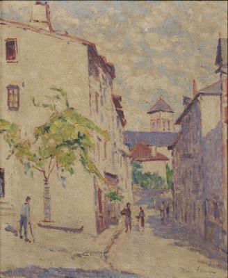 Lively village street