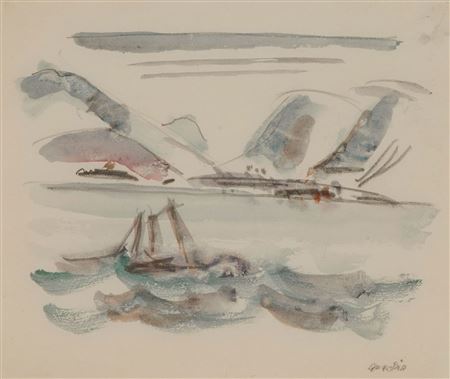 Mount Desert Minute Drawing