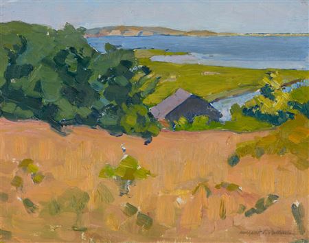House Overlooking a Salt Marsh