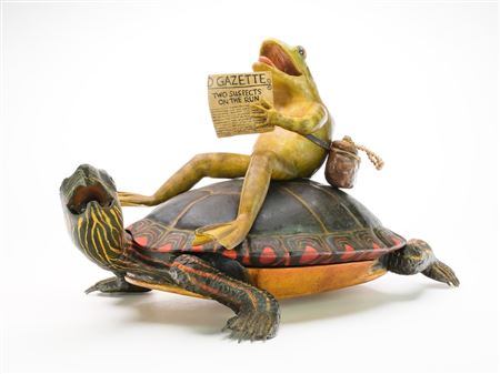 Sample artwork by Frank Finney (Born 1947), known for sculptor-birds - View similar artists and auction records