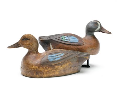 Rigmate Pair of Bluewing Teal by William Cooper - Auction record, sale price, and art valuation. Compare with similar artists and explore comparable artworks.