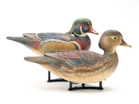 Rigmate Pair of Wood Ducks