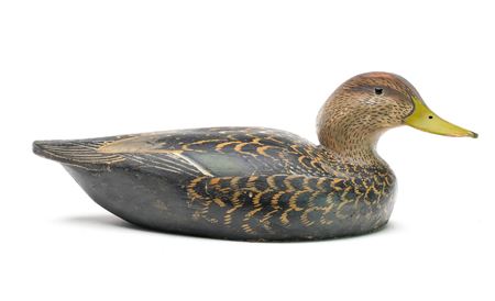 Balsa body black duck