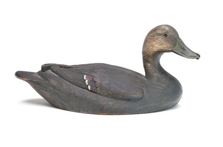 Black Duck (decoy) by Bud Tully - Auction record, sale price, and art valuation. Compare with similar artists and explore comparable artworks.