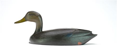 Sample artwork by Davey W (David) Nichol (1890 - 1977), known for decoy carving of north american ducks, painted wood lures, realism - View similar artists and auction records