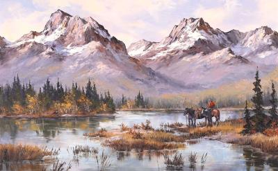 A Pause at the River