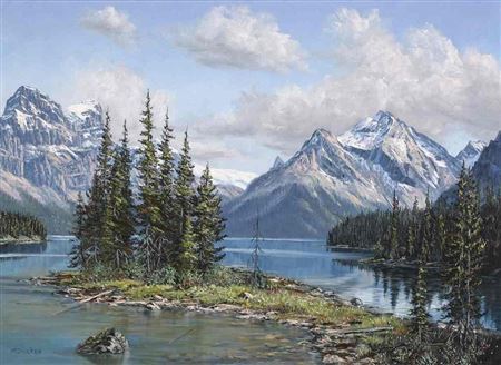SPIRIT ISLAND AND MALIGNE LAKE
