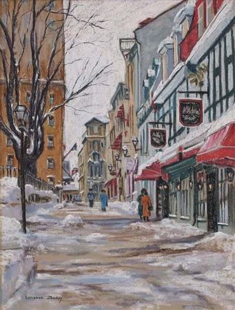 BETWEEN FRIENDS IN OLD QUEBEC; 1995