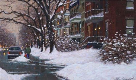 RUE DE PARC LAFONTAINE, MONTREAL; 2004 by Richard Savoie - Auction record, sale price, and art valuation. Compare with similar artists and explore comparable artworks.