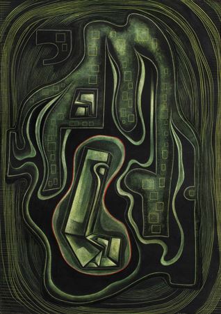 "Object on the Plateau," 1946