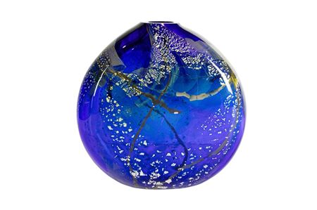 Moon shaped vase