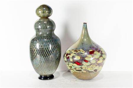 Two Glass Vases