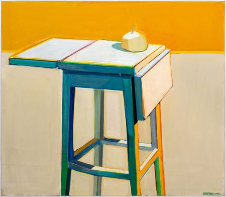 "The Mid Summer Drop-Leaf End Table," 1993